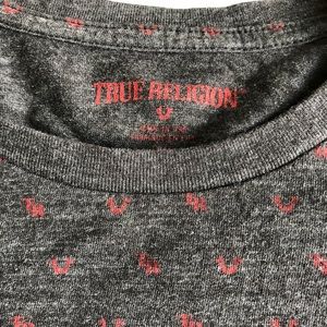 True religion pattern t shirt